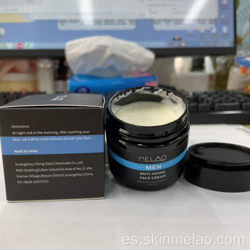 Hombres anti -crema facial envejecida